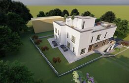 Case cuplate pe 4 niveluri, 5 camere, 235 mp, 300 teren, Vivo 