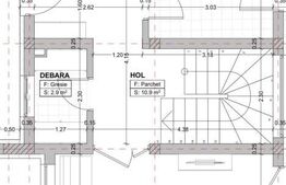 Casa cuplata 4 camere, 114 mp, 100 mp teren, zona Terra