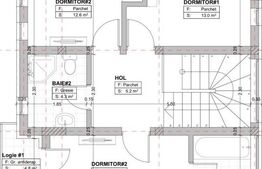 Casa cuplata 4 camere, 114 mp, 100 mp teren, zona Terra
