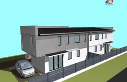 Comision 0% ! Case cuplate 4 camere, 92 mp, gradina de 50 mp, zona Terra 