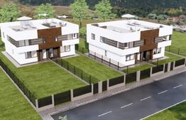 Duplex cu arhitectura moderna, 119 mp, semifinisat, zona Terra 