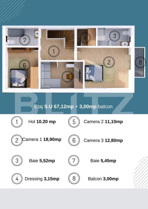 Casa de vânzare 5 camere Floreşti - 146588CV | BLITZ Cluj-Napoca | Poza9