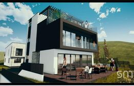 Casa individuala cu priveliste superba,3 niveluri,arhitectura moderna,zona Vivo 