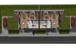 Duplex de vanzare, 250 mp teren, compartimentare practica, zona de case 