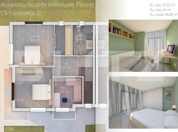 Casa de vânzare 3 camere Floreşti - 146609CV | BLITZ Cluj-Napoca | Poza4