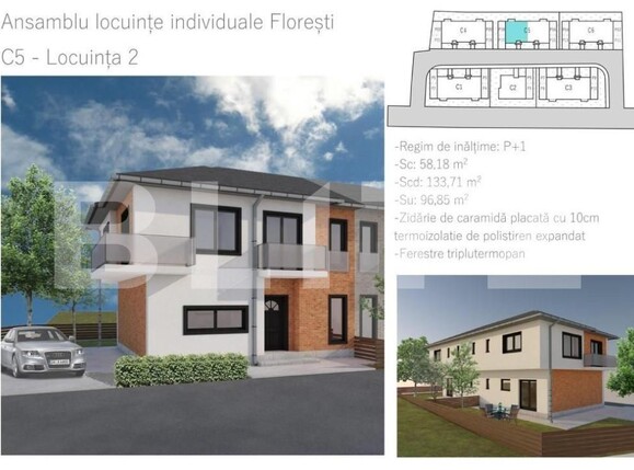 Casa de vânzare 3 camere Floreşti - 146609CV | BLITZ Cluj-Napoca | Poza1