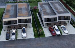 Case cuplate 4 camere, 3 niveluri, 160 mp, 275 teren, aproape de Vivo