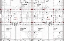 Case cuplate 4 camere, 120 mp, 290 teren, terasa ciculabila, 3 minute de Vivo
