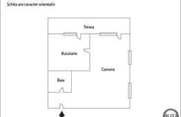 1 camera, 41 mp, terasa, finisat modern, zona linistita!
