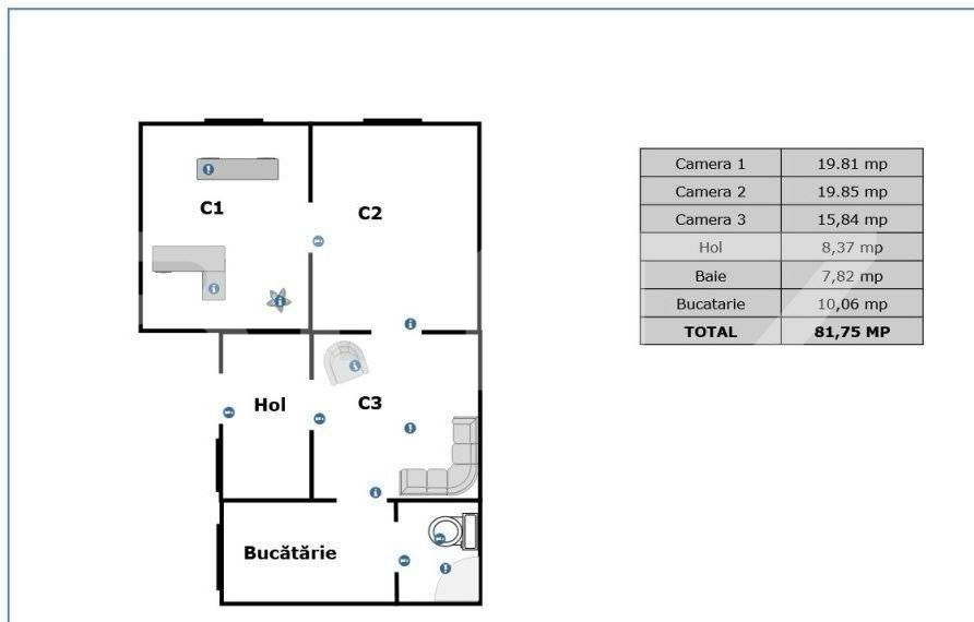 Casa de închiriat 3 camere Gheorgheni - 146677CI | BLITZ Cluj-Napoca | Poza2
