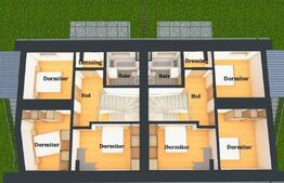 Oportunitate! Casa tip duplex, 154 mp utili, 200 mp teren, zona Auchan Iris