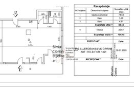 Spatiu comercial, 84 mp, zona Sopor, terasa de 25 mp