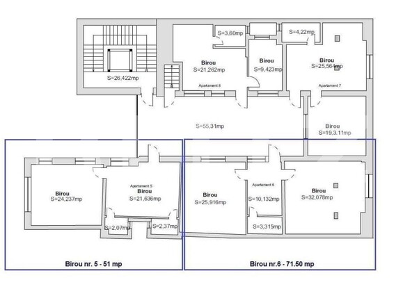 Spațiu birouri de închiriat Central - 146905SIB | BLITZ Cluj-Napoca | Poza5