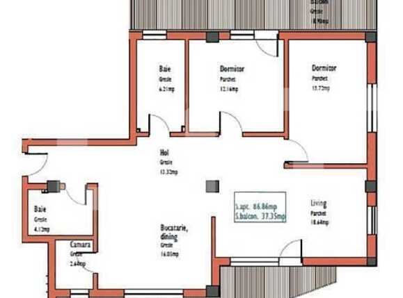 Apartament de vânzare 3 camere Marasti - 14699AV | BLITZ Cluj-Napoca | Poza1