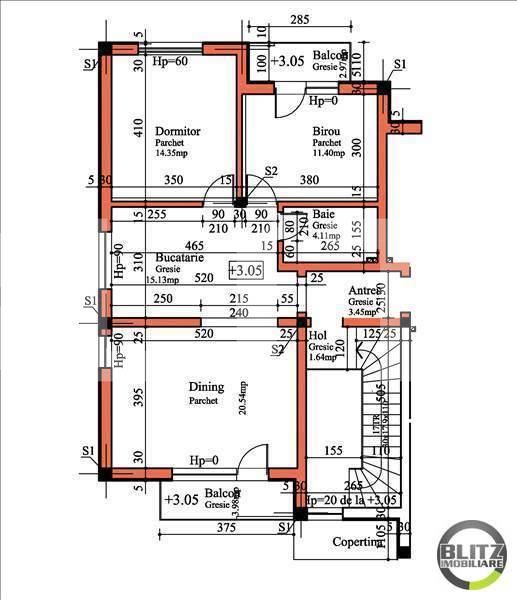 Apartament de vânzare 3 camere Europa - 14728AV | BLITZ Cluj-Napoca | Poza12