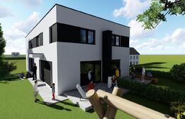Duplex semifinisat avansat, teren 251 mp, calitate superioara
