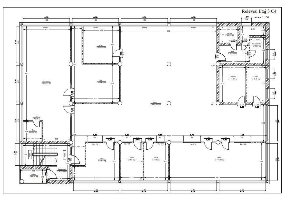 Spațiu birouri de închiriat Manastur - 147569SIB | BLITZ Cluj-Napoca | Poza9