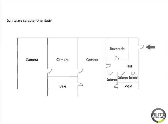 Apartament de vânzare 3 camere Central - 14765AV | BLITZ Cluj-Napoca | Poza14
