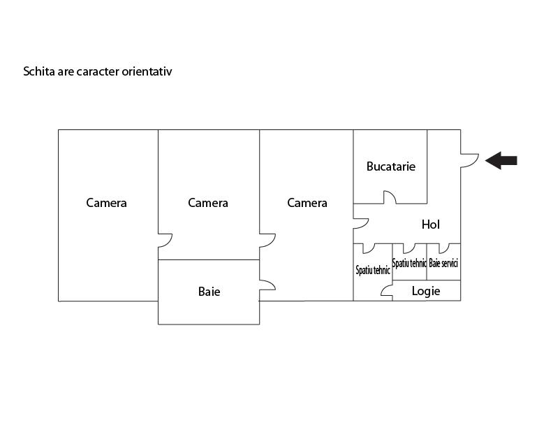 Apartament de vânzare 3 camere Central - 14765AV | BLITZ Cluj-Napoca | Poza1