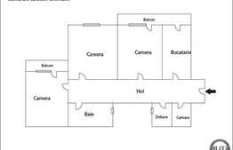3 camere, 70 mp, 2 balcoane, priveliste deosebita, zona strazii Mehedinti!