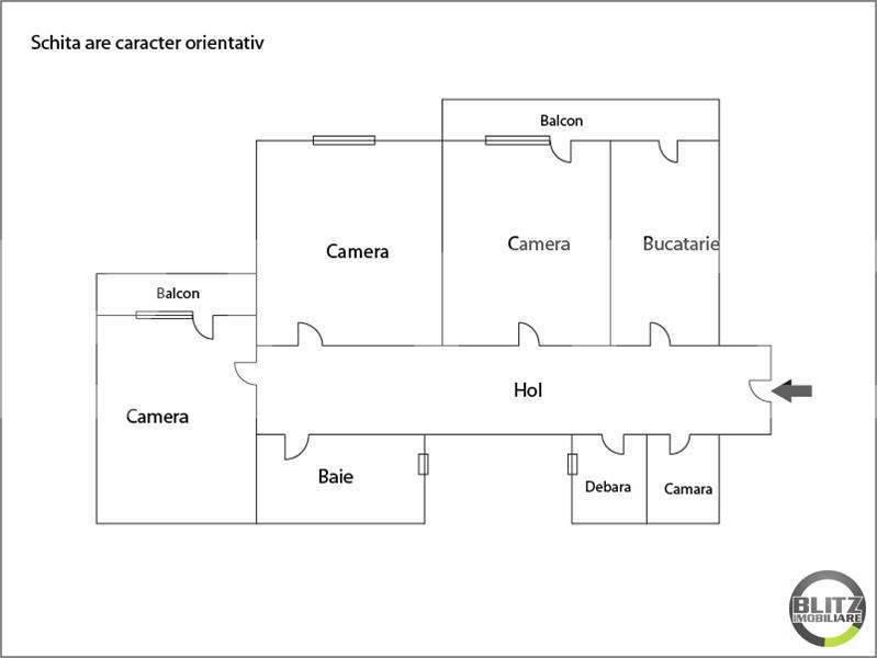 Apartament de vânzare 3 camere Manastur - 14769AV | BLITZ Cluj-Napoca | Poza12