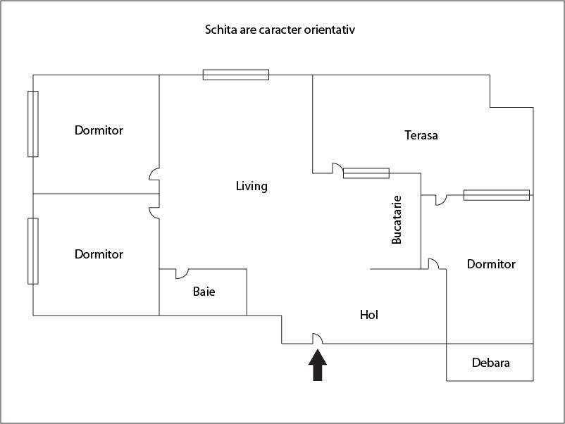Apartament de vânzare 3 camere Floreşti - 14775AV | BLITZ Cluj-Napoca | Poza1