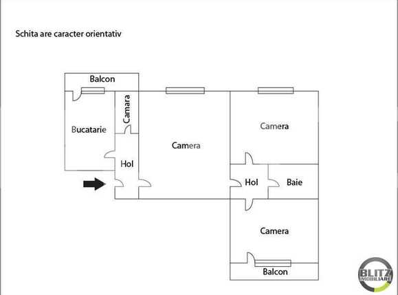 Apartament de vânzare 3 camere Grigorescu - 14777AV | BLITZ Cluj-Napoca | Poza14
