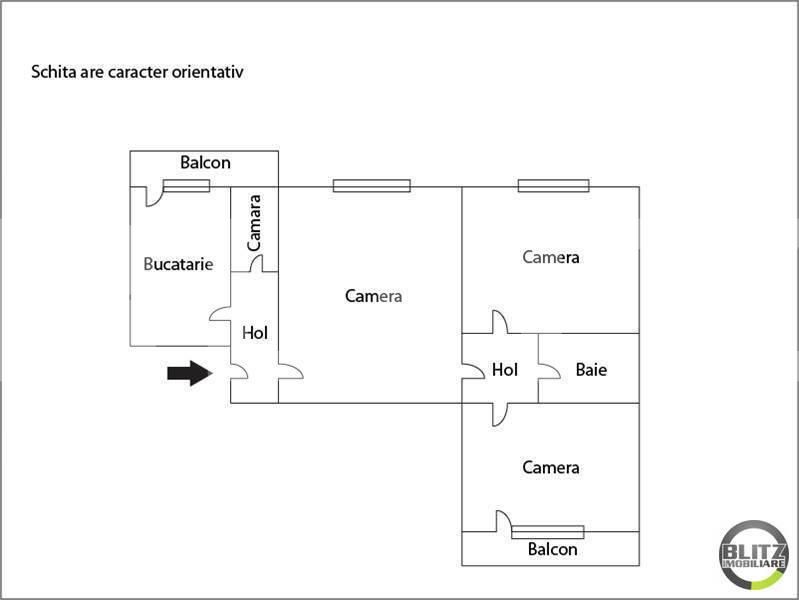 Apartament de vânzare 3 camere Grigorescu - 14777AV | BLITZ Cluj-Napoca | Poza14