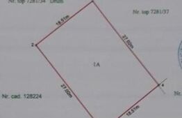 Teren intravilan pentru constructie casa, cu PUZ, 500mp, front 18,9ml, cartier Noua 