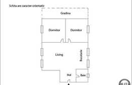 3 camere, 65 mp, GRADINA de 40 mp! Zona Tauti! Parcare!