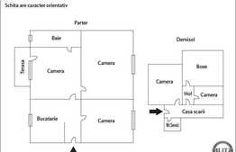 3 camere, 142 mp, imobil tip casa, boxa la subsol, zona Calea Dorobantilor!
