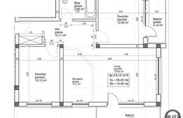 Vanzare 3 camere, imobil in curs de finalizare, zona aerisita