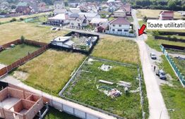 Teren intravilan, 514 mp, urbanism 2 case sau duplex, Stupini 