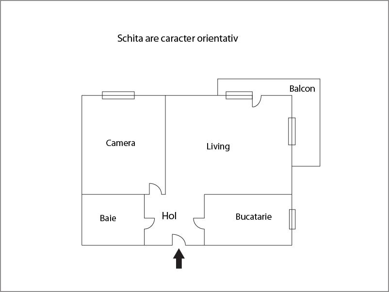 Apartament de vânzare 2 camere Floreşti - 1485AV | BLITZ Cluj-Napoca | Poza1