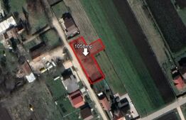 Teren intravilan la asfalt, 1058mp cu 3 casute modulare construite, in Stupini