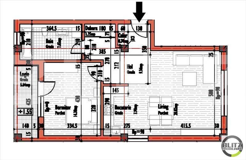 Apartament de vânzare 2 camere Bună Ziua - 14853AV | BLITZ Cluj-Napoca | Poza3