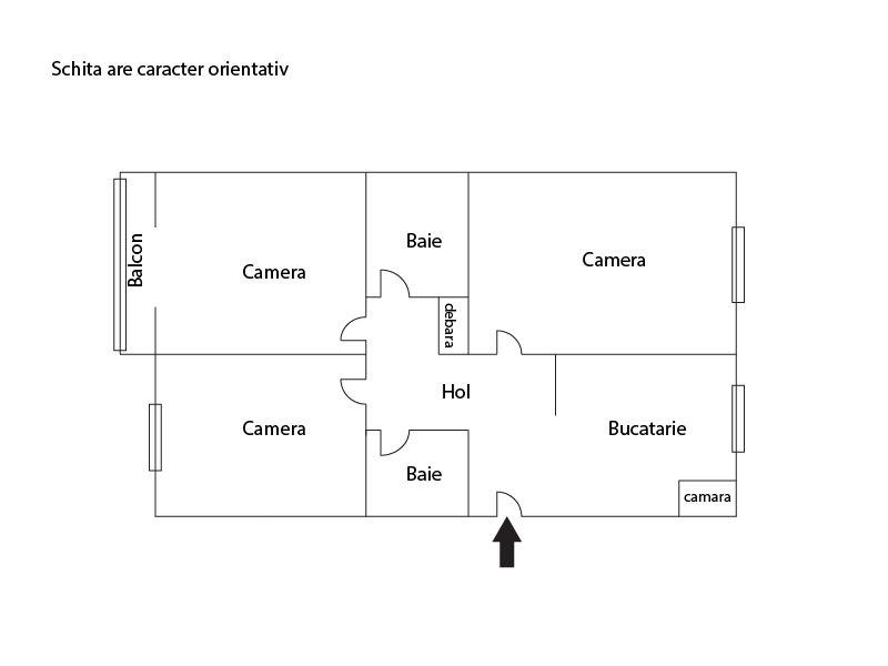 Apartament de vânzare 3 camere Marasti - 14859AV | BLITZ Cluj-Napoca | Poza1