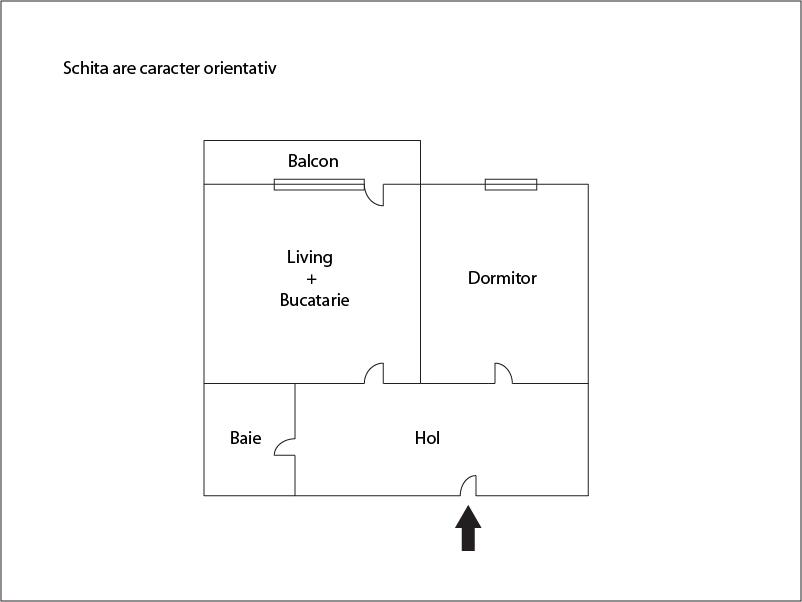 Garsonieră de vânzare Floreşti - 14864AV | BLITZ Cluj-Napoca | Poza1