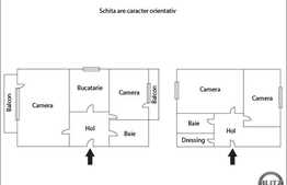 Apartament 4 camere, 97 mp, parcare subterana, zona linistita de case/vile