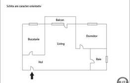 De vanzare 2 camere, 55 mp, balcon, zona strazii Florilor! Parcare inclusa!