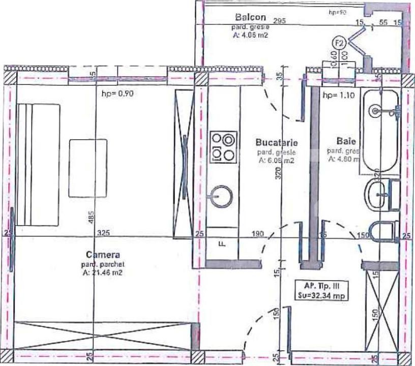 Garsonieră de vânzare Apahida - 148880AV | BLITZ Cluj-Napoca | Poza3