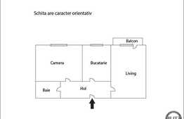 Vanzare apartament 2 camere 50.5 mp in zona Eroilor! Loc parcare!