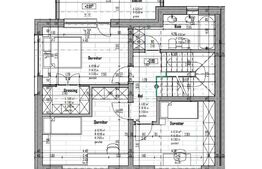 Duplex 4 camere, 120 mp, teren 250 mp, intrare Popesti