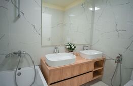 Apartament 3 cam, 60 mp utili, 27 mp terasa, Lux, parcare, zona Eroilor