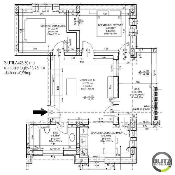 Apartament de vânzare 3 camere Floreşti - 14935AV | BLITZ Cluj-Napoca | Poza3