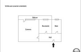 Mansarda cu 1 camera, decomandata, 35 mp, balcon! Zona Eroilor! Cu parcare!