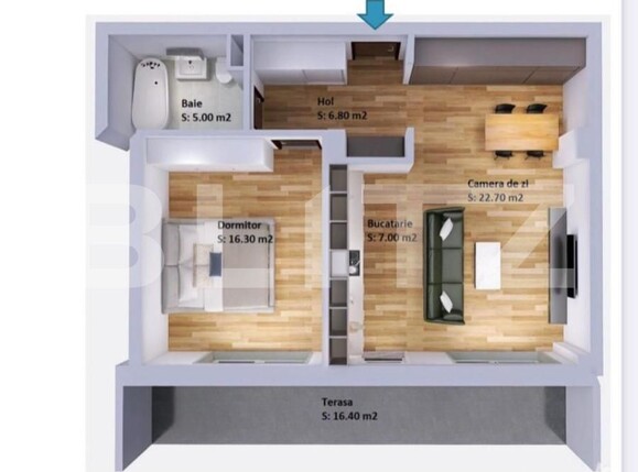 Apartament de vânzare 2 camere Manastur - 149455AV | BLITZ Cluj-Napoca | Poza2