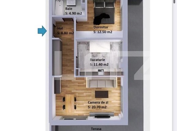 Apartament de vânzare 2 camere Manastur - 149457AV | BLITZ Cluj-Napoca | Poza2