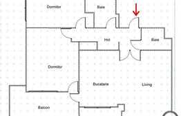 3 camere, 82,78 mp, boxa subsol, zona strazii Alverna