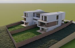 Teren cu autorizatie de constructie duplex, 1061 mp, zona Wonderland